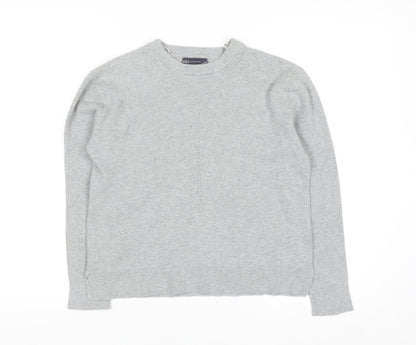 Womens UK Size 10 Marks and Spencer Grey Pullover Jumper