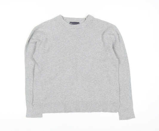 Womens UK Size 10 Marks and Spencer Grey Pullover Jumper