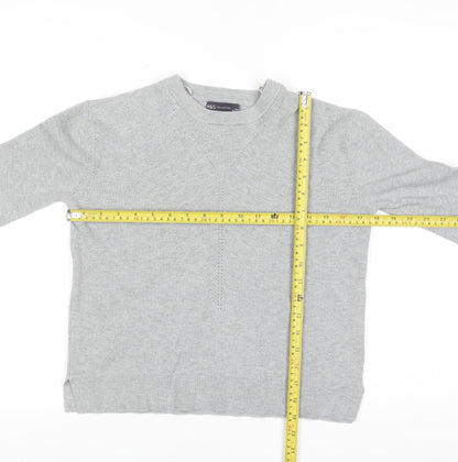 Womens UK Size 10 Marks and Spencer Grey Pullover Jumper