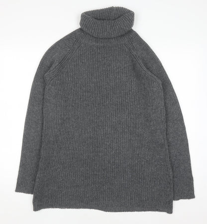 Womens UK Size XS Light Before Dark Grey Pullover Jumper