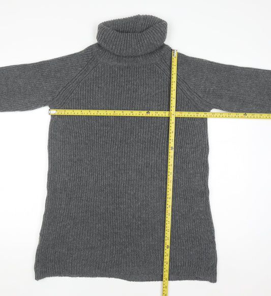 Womens UK Size XS Light Before Dark Grey Pullover Jumper