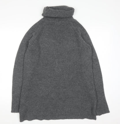 Womens UK Size XS Light Before Dark Grey Pullover Jumper