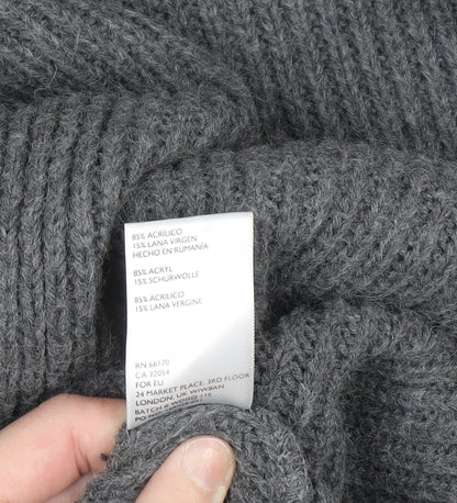 Womens UK Size XS Light Before Dark Grey Pullover Jumper