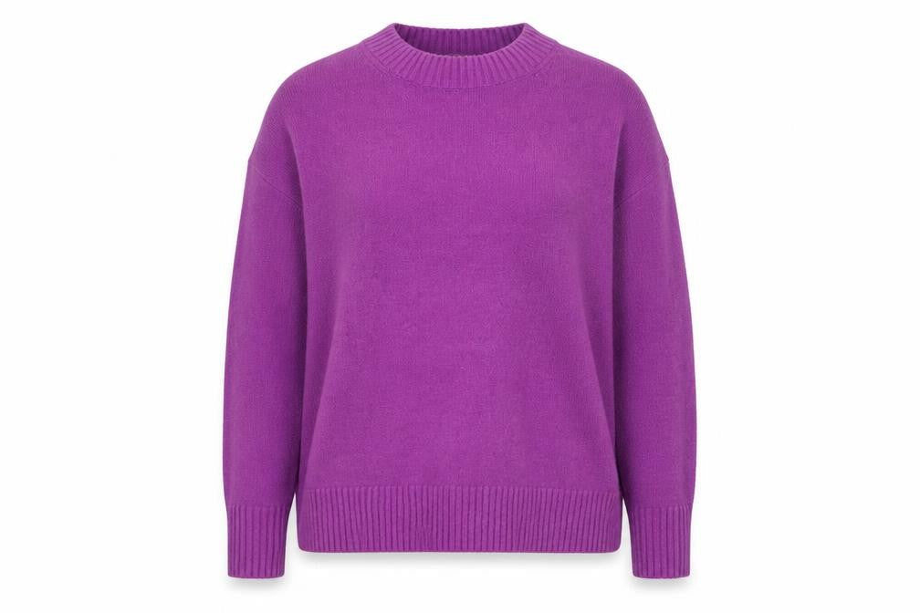 Womens UK Size XL Zara Purple Pullover Jumper