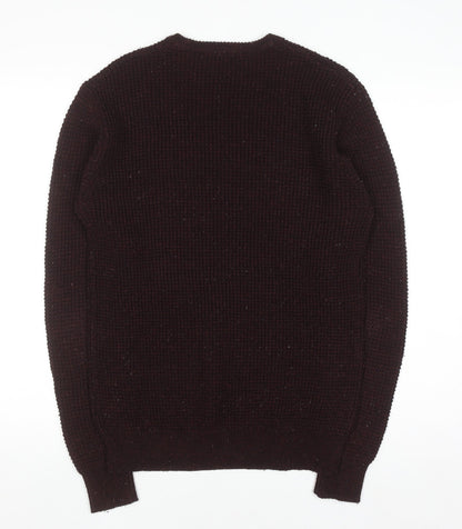 Mens UK Size XS Cedar Wood State Brown Pullover Jumper