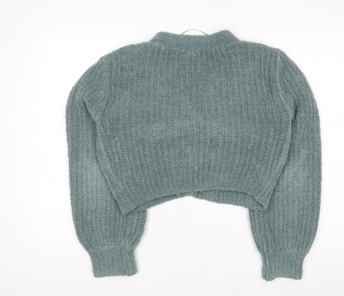 Womens UK Size M Urban Outfitters Green Cardigan Jumper