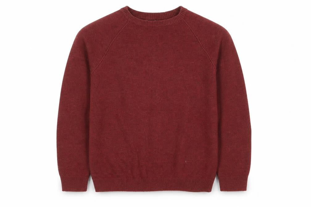 Mens UK Size M Cotton Traders Red Pullover Jumper