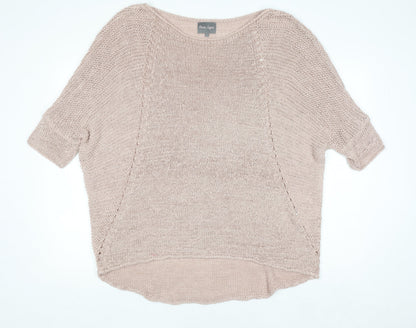 Womens UK Size L Phase Eight Beige Pullover Jumper