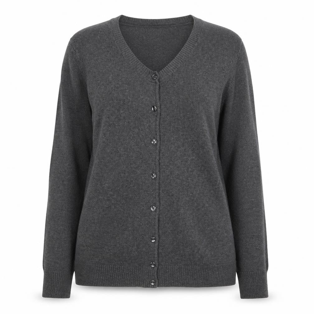 Womens UK Size L Gap Grey Cardigan Jumper