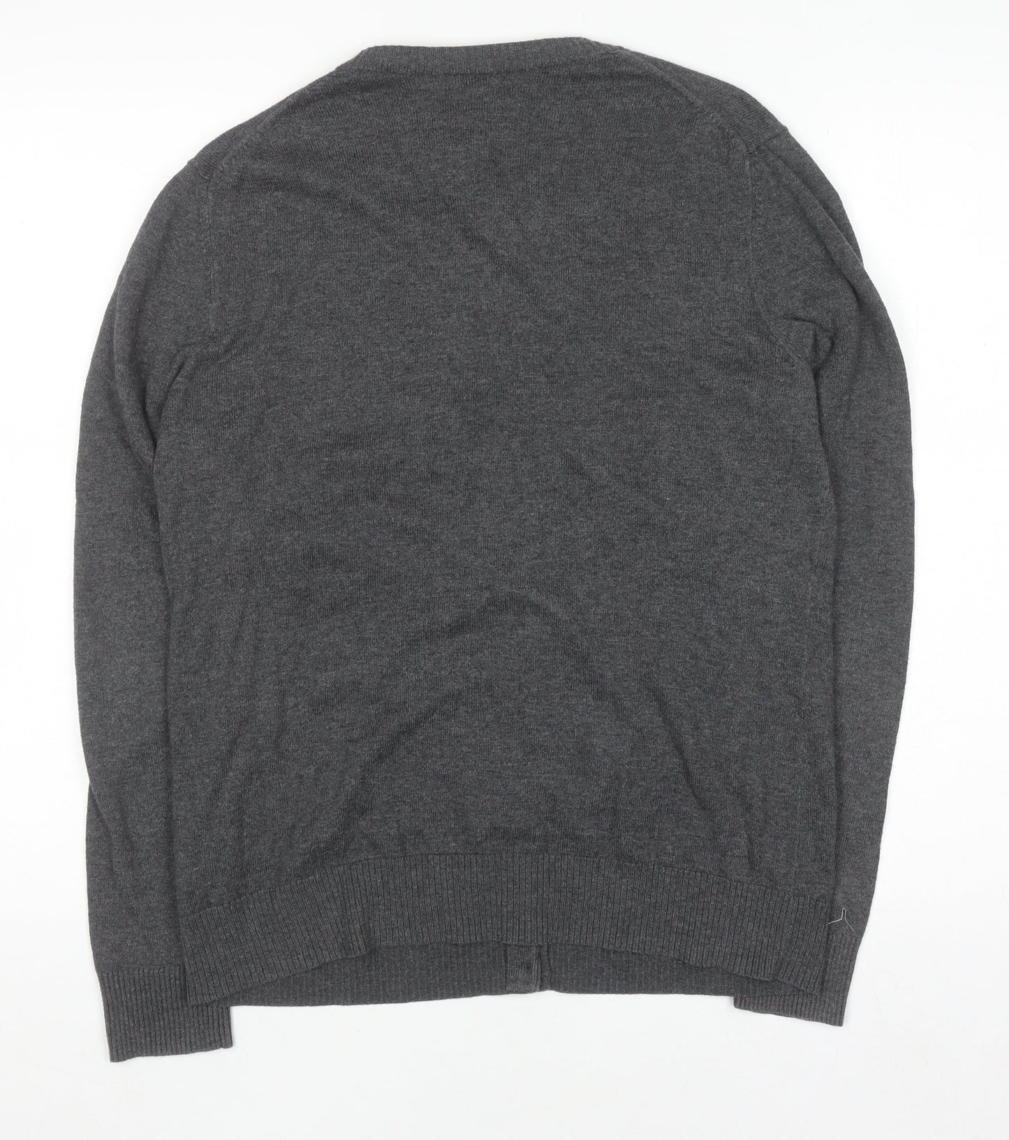 Womens UK Size L Gap Grey Cardigan Jumper