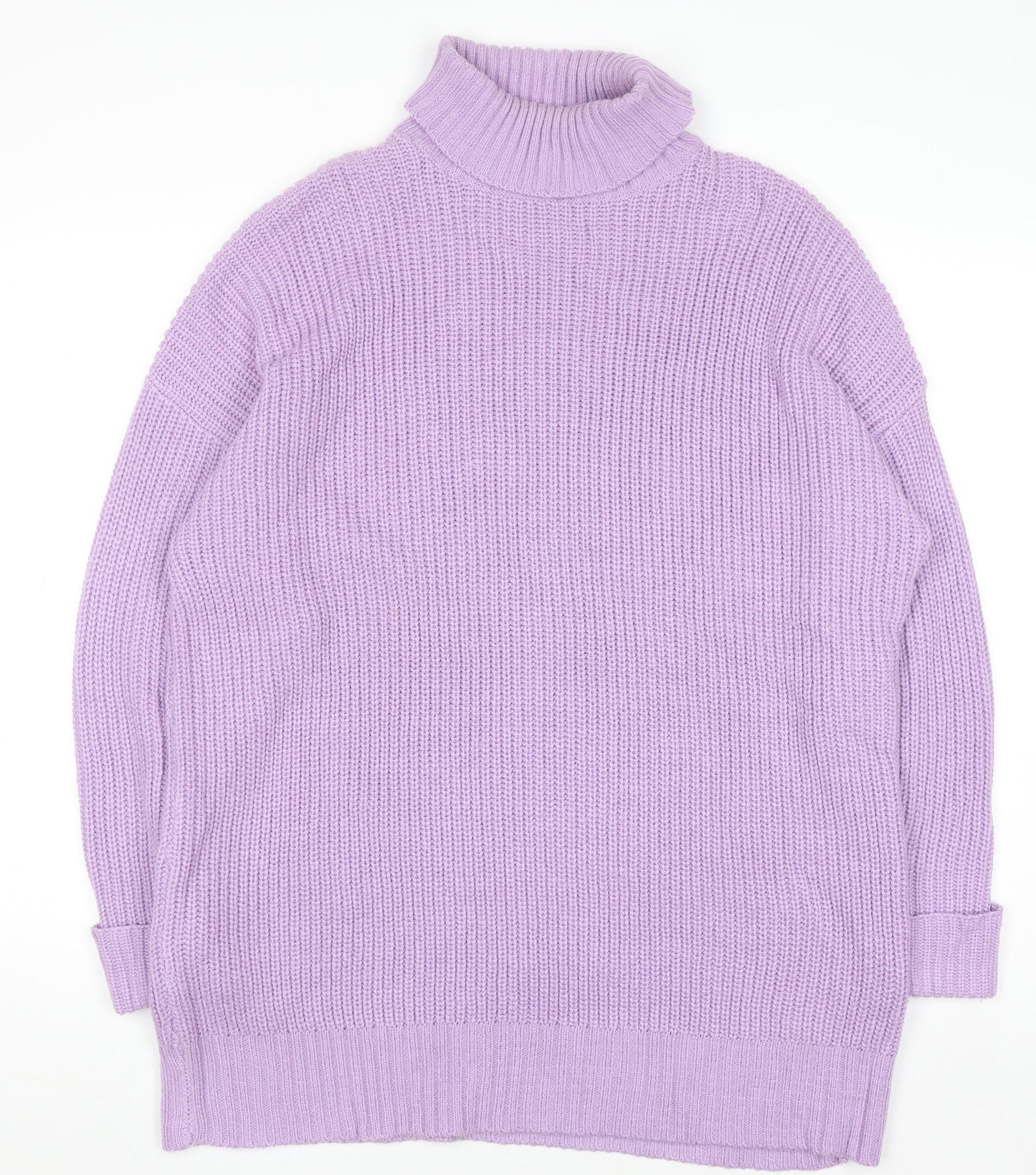 Womens UK Size 12 Threadbare Purple Pullover Jumper