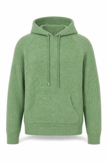 Mens UK Size M Marks and Spencer Green Pullover Hoodie