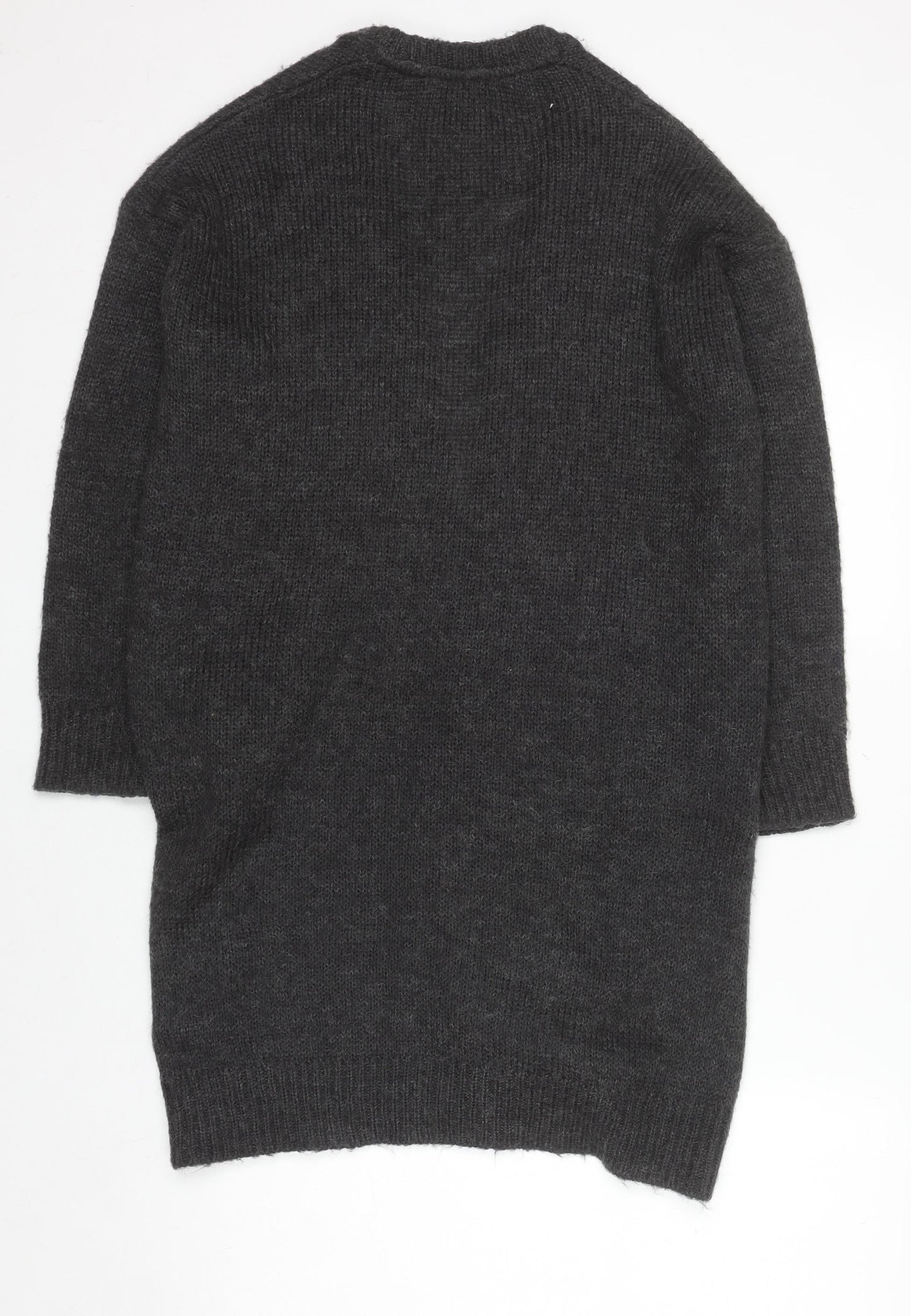Womens UK Size S H&M Black Cardigan Jumper