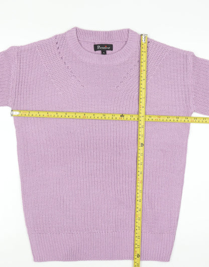 Womens UK Size S Paramour Purple Pullover Jumper