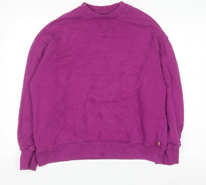 Womens UK Size S Levi's Purple Pullover Sweatshirt