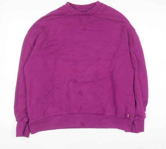 Womens UK Size S Levi's Purple Pullover Sweatshirt