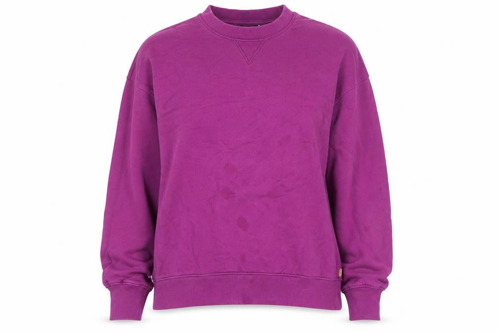 Womens UK Size S Levi's Purple Pullover Sweatshirt