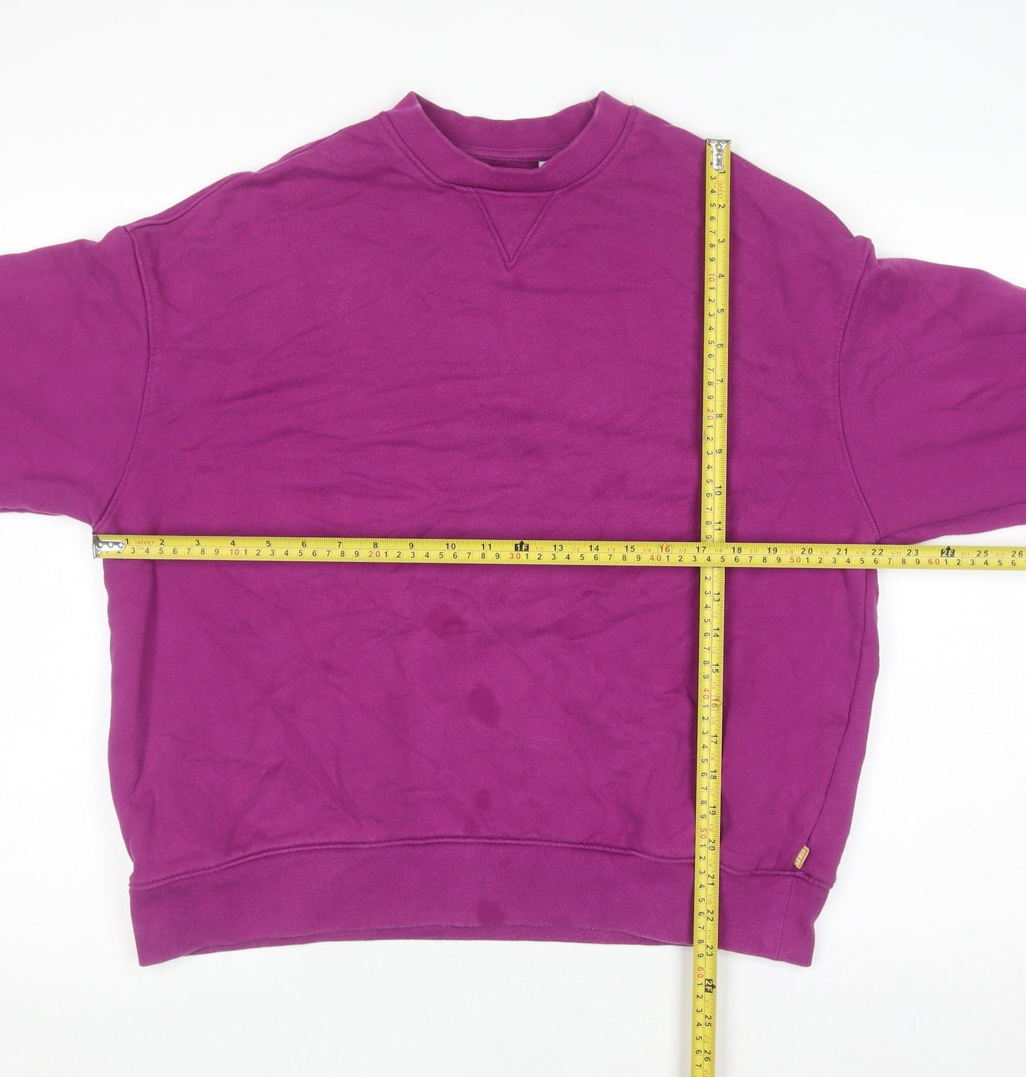 Womens UK Size S Levi's Purple Pullover Sweatshirt