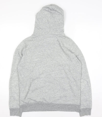 Abercrombie Kids Boys Grey Hooded Pullover Hoodie Size 15-16 Years