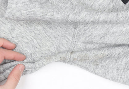 Abercrombie Kids Boys Grey Hooded Pullover Hoodie Size 15-16 Years