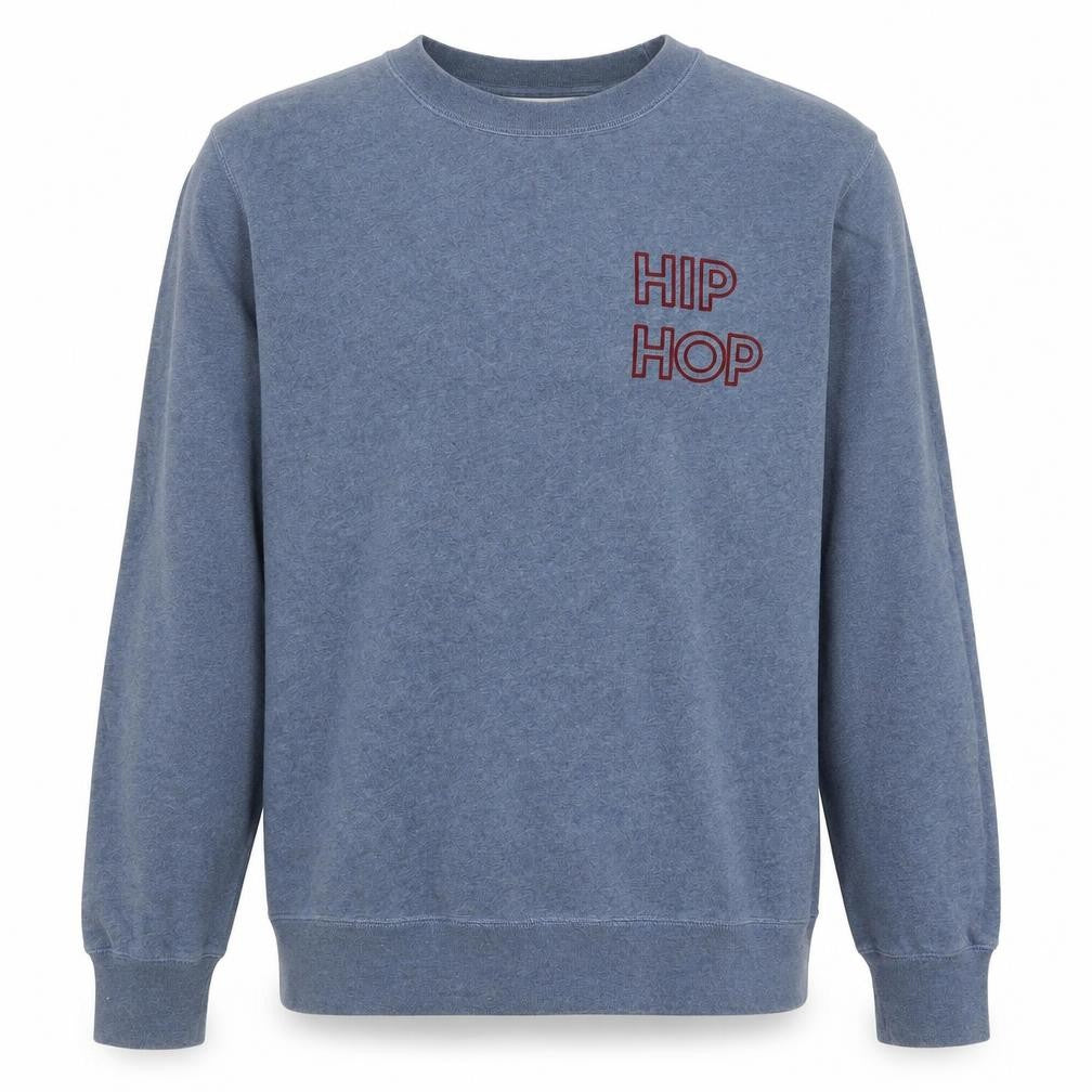 Mens UK Size L Maison Labiche Blue Pullover Sweatshirt