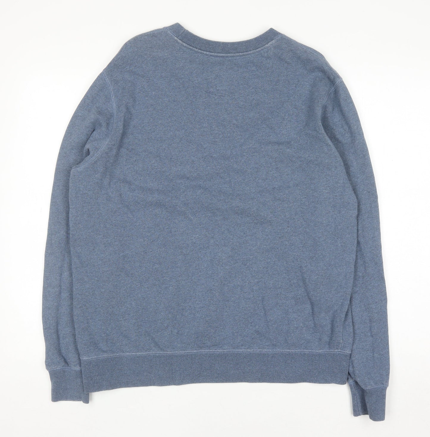 Mens UK Size L Maison Labiche Blue Pullover Sweatshirt