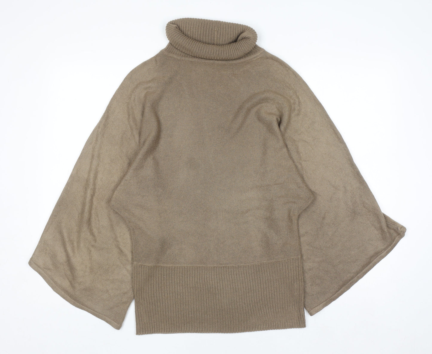Womens UK Size S BCBGMAXAZRIA Beige Pullover Jumper