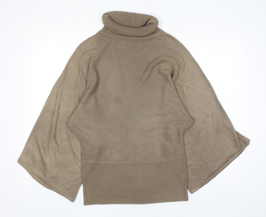Womens UK Size S BCBGMAXAZRIA Beige Pullover Jumper