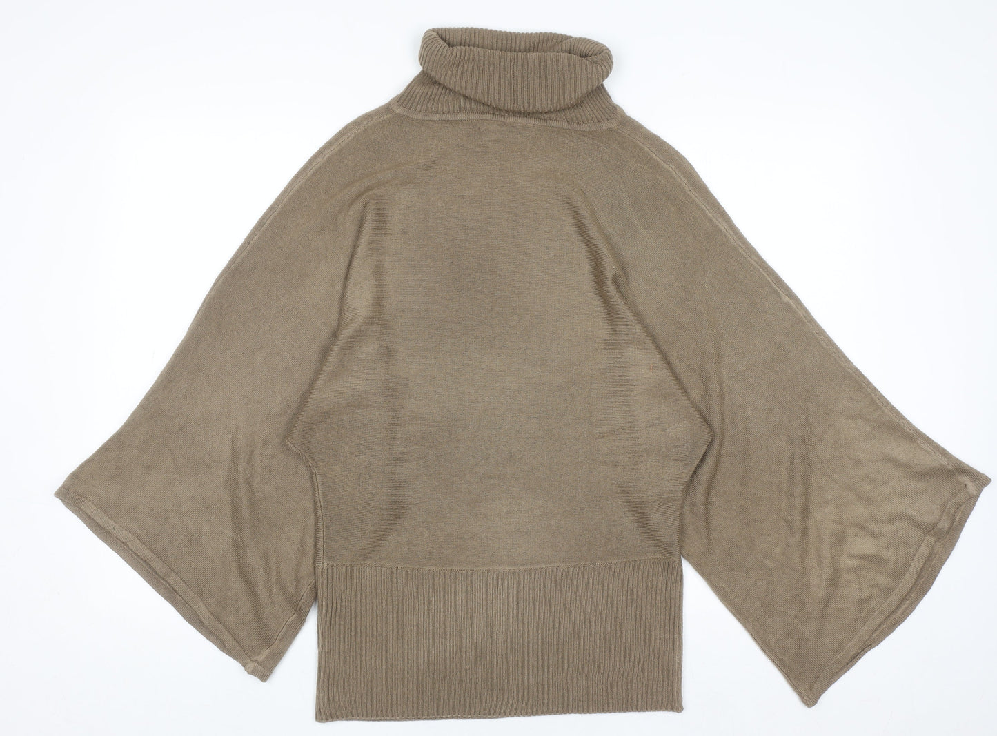 Womens UK Size S BCBGMAXAZRIA Beige Pullover Jumper