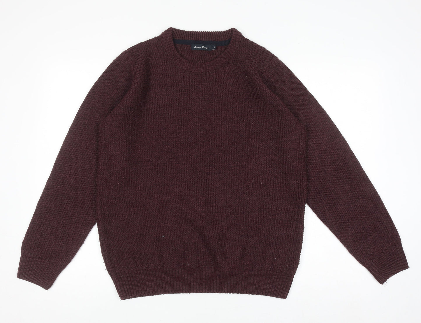 Mens UK Size S James Pringle Brown Pullover Jumper