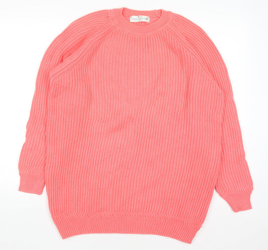 Womens UK Size 10 Marks and Spencer Pink Pullover Jumper
