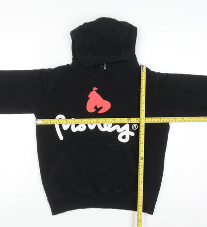 Boys UK Size 12-13 Years Money Black Pullover Hoodie