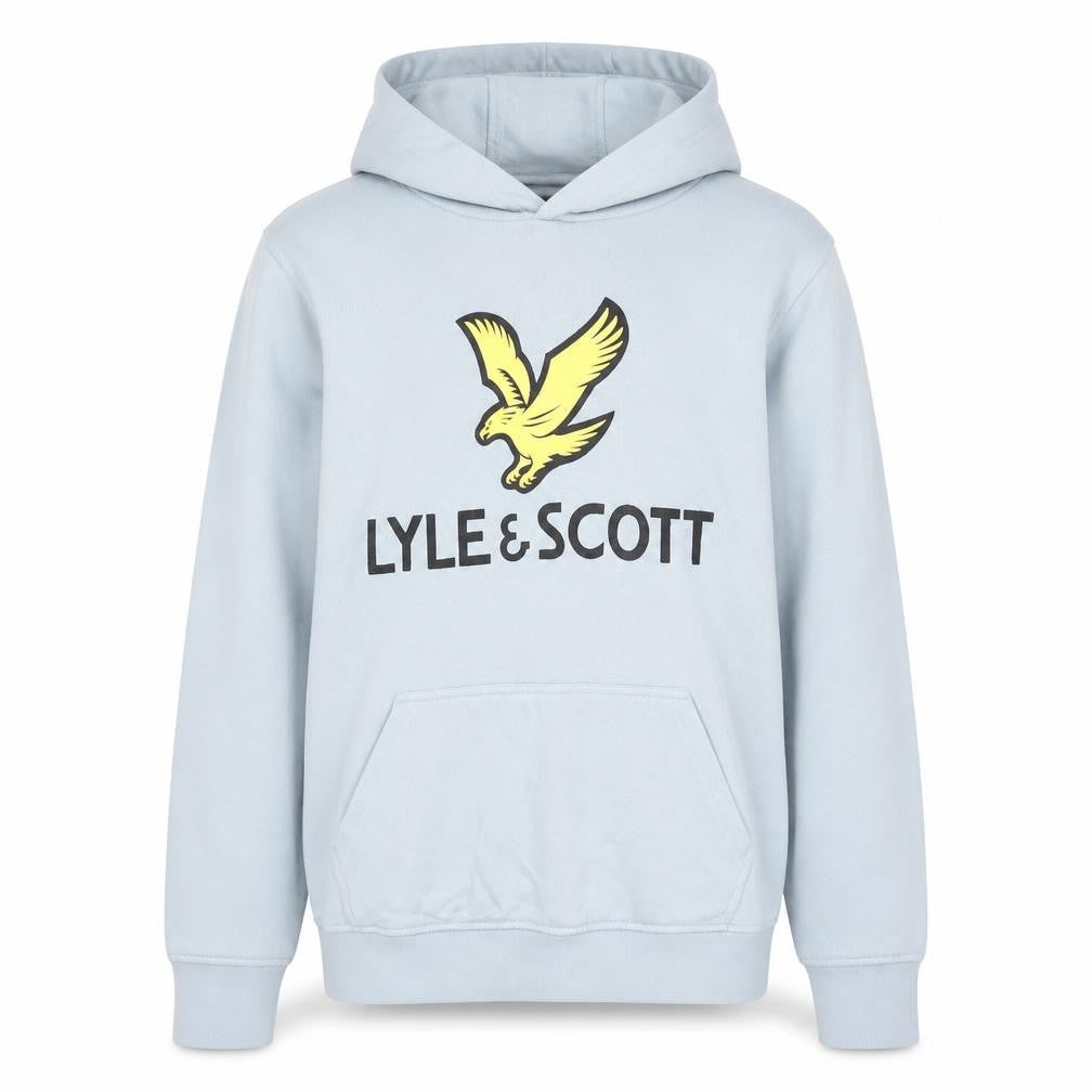 Boys UK Size 14-15 Years Lyle & Scott Blue Pullover Hoodie