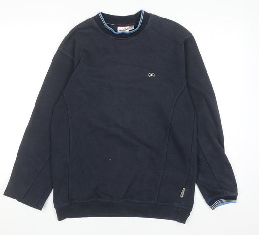 Mens UK Size S ellesse Blue Pullover Sweatshirt