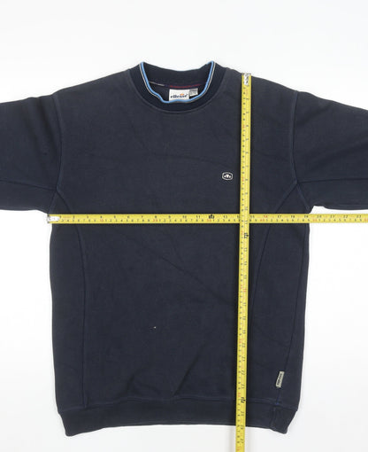 Mens UK Size S ellesse Blue Pullover Sweatshirt
