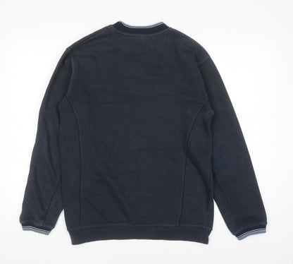 Mens UK Size S ellesse Blue Pullover Sweatshirt