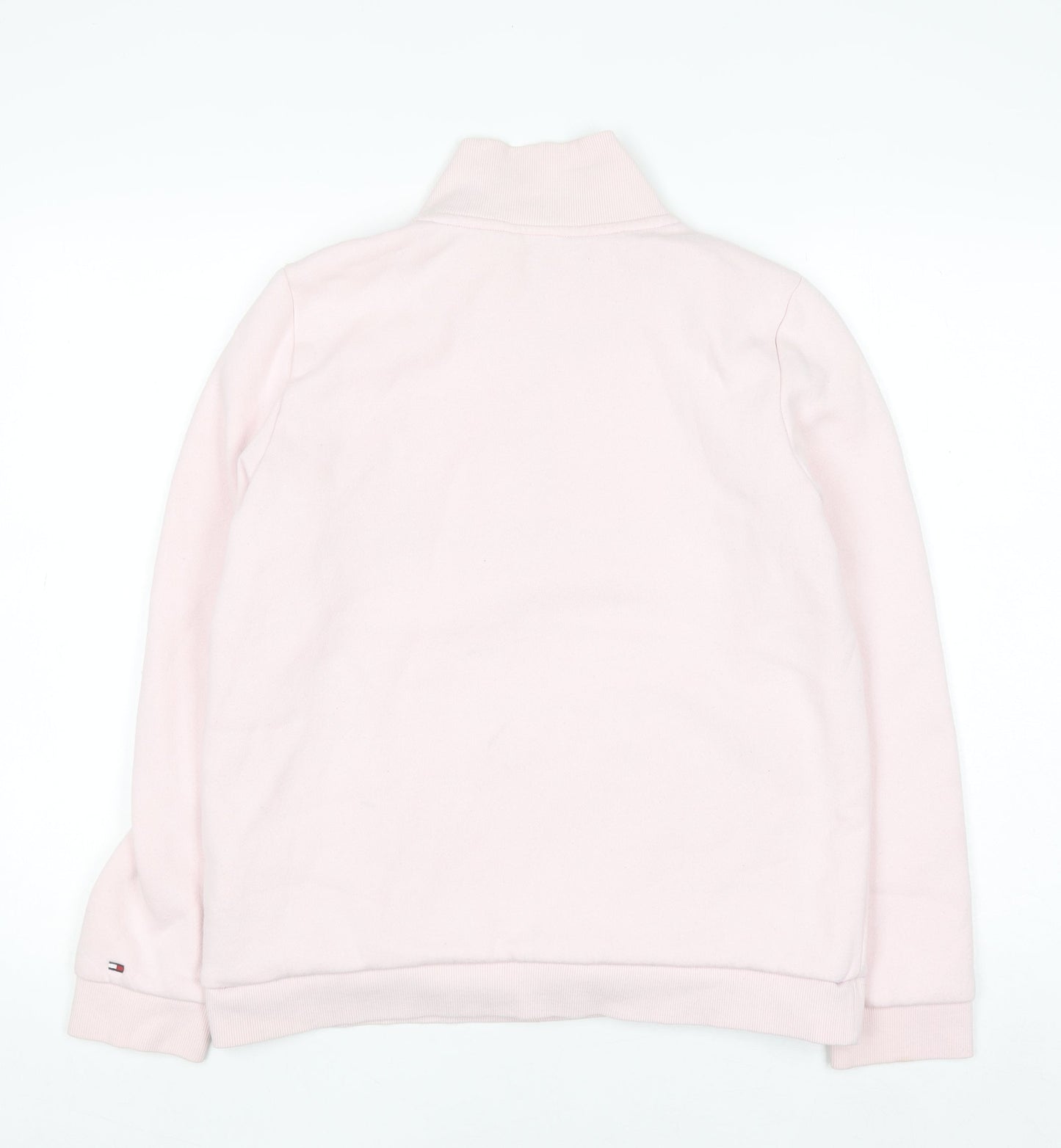 Womens UK Size M Tommy Hilfiger Pink Pullover Sweatshirt