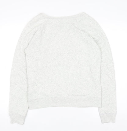 Womens UK Size S Gilly Hicks by Hollister Grey Pullover Sweatshirt