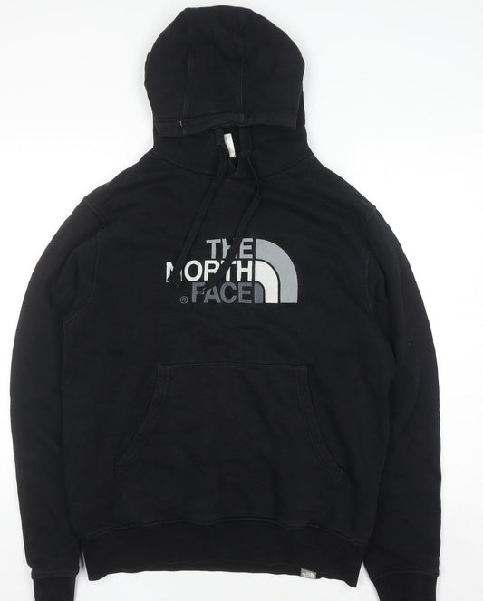 Mens UK Size M The North Face Black Pullover Hoodie