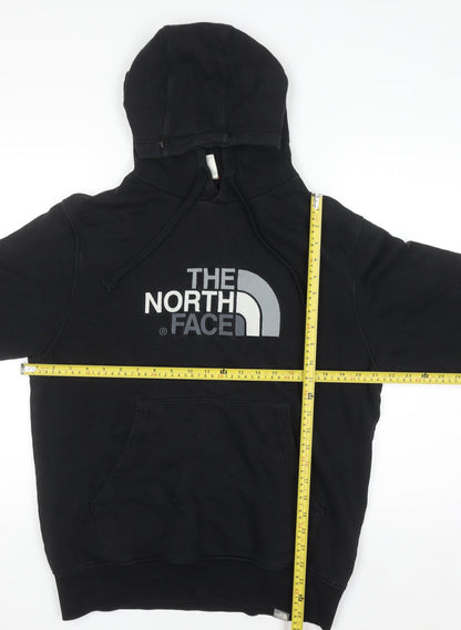 Mens UK Size M The North Face Black Pullover Hoodie