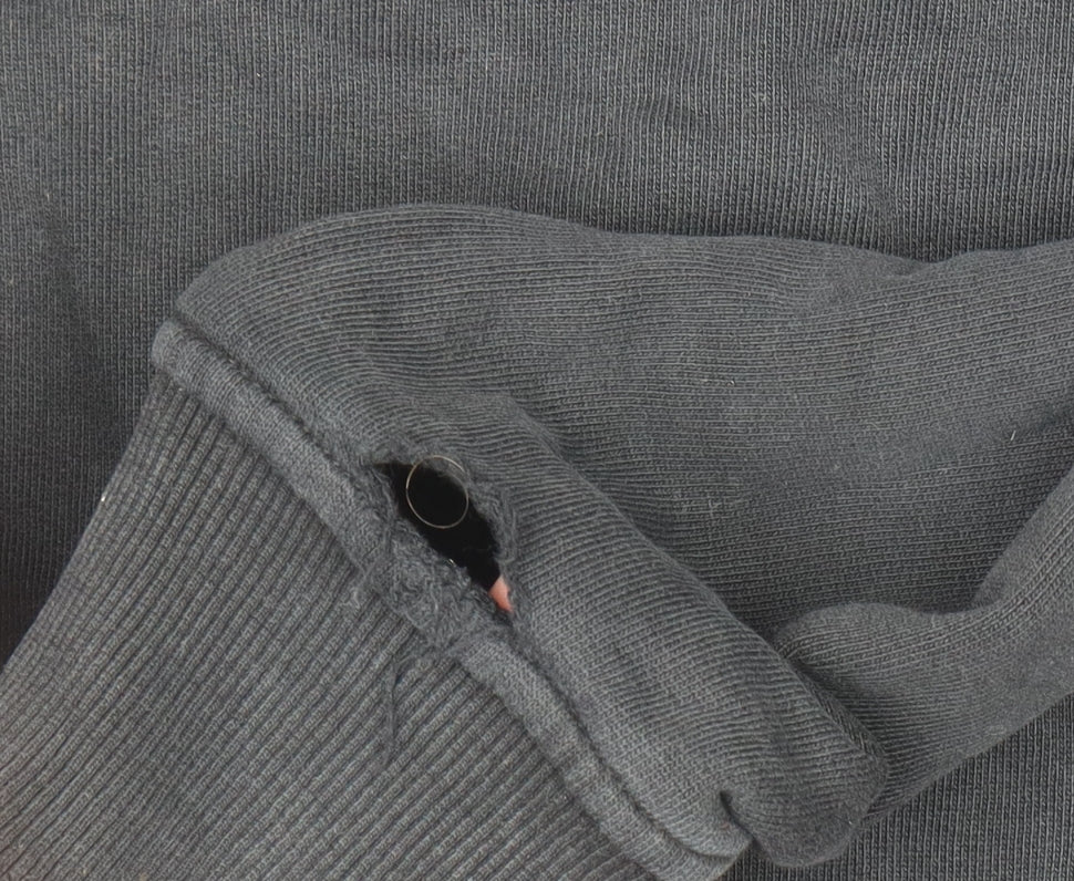 Mens UK Size M The North Face Black Pullover Hoodie