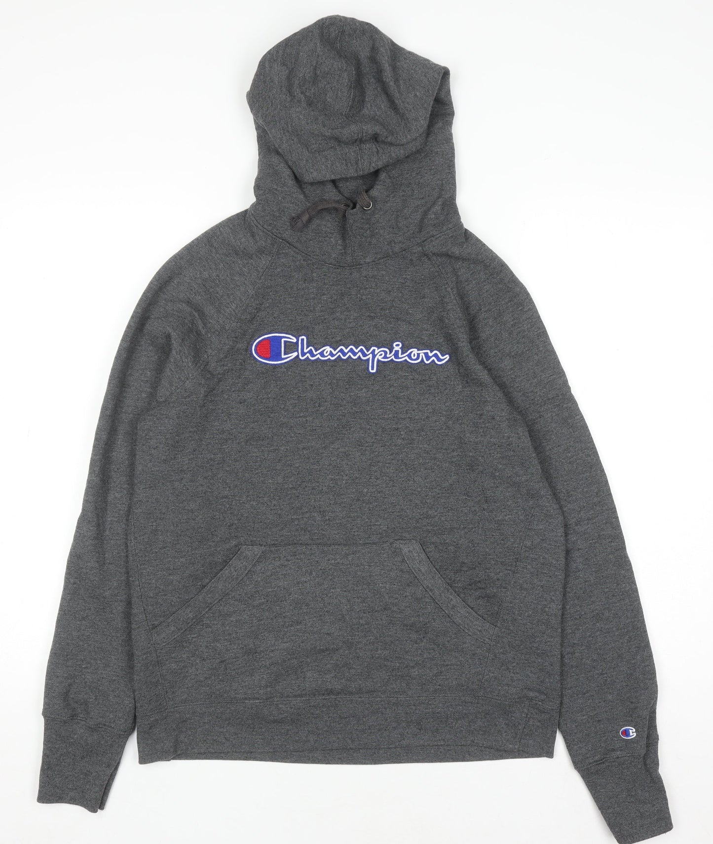 Mens UK Size S Champion Grey Pullover Hoodie