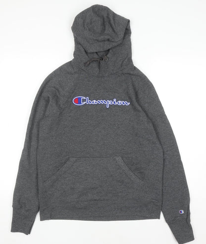 Mens UK Size S Champion Grey Pullover Hoodie