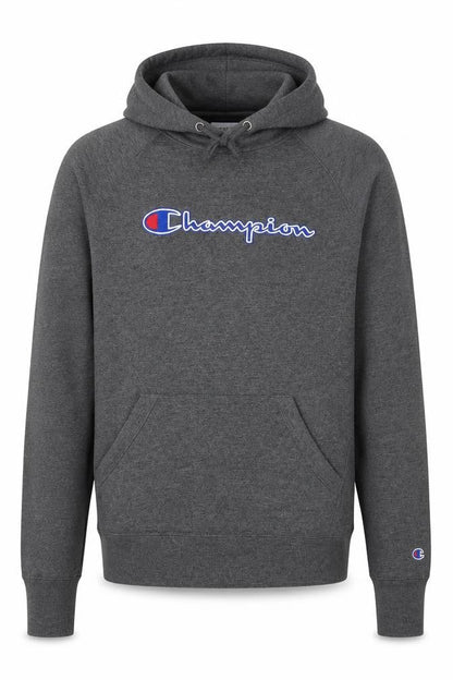 Mens UK Size S Champion Grey Pullover Hoodie