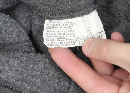Mens UK Size S Champion Grey Pullover Hoodie