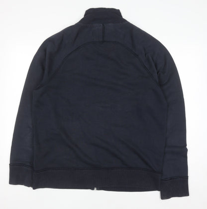 Mens UK Size 2XL White Stuff Blue Full Zip Sweatshirt
