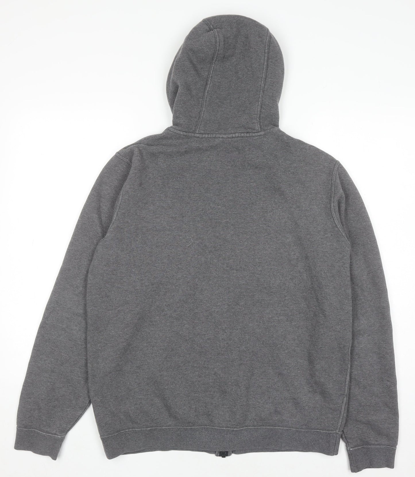 Mens UK Size M Nike Grey Full Zip Hoodie