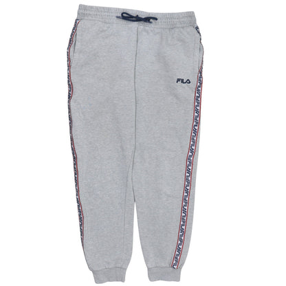 Mens UK Size M FILA Regular Fit Jogger Grey Trousers