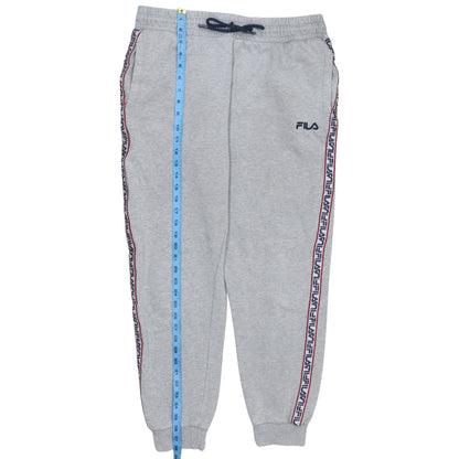 Mens UK Size M FILA Regular Fit Jogger Grey Trousers