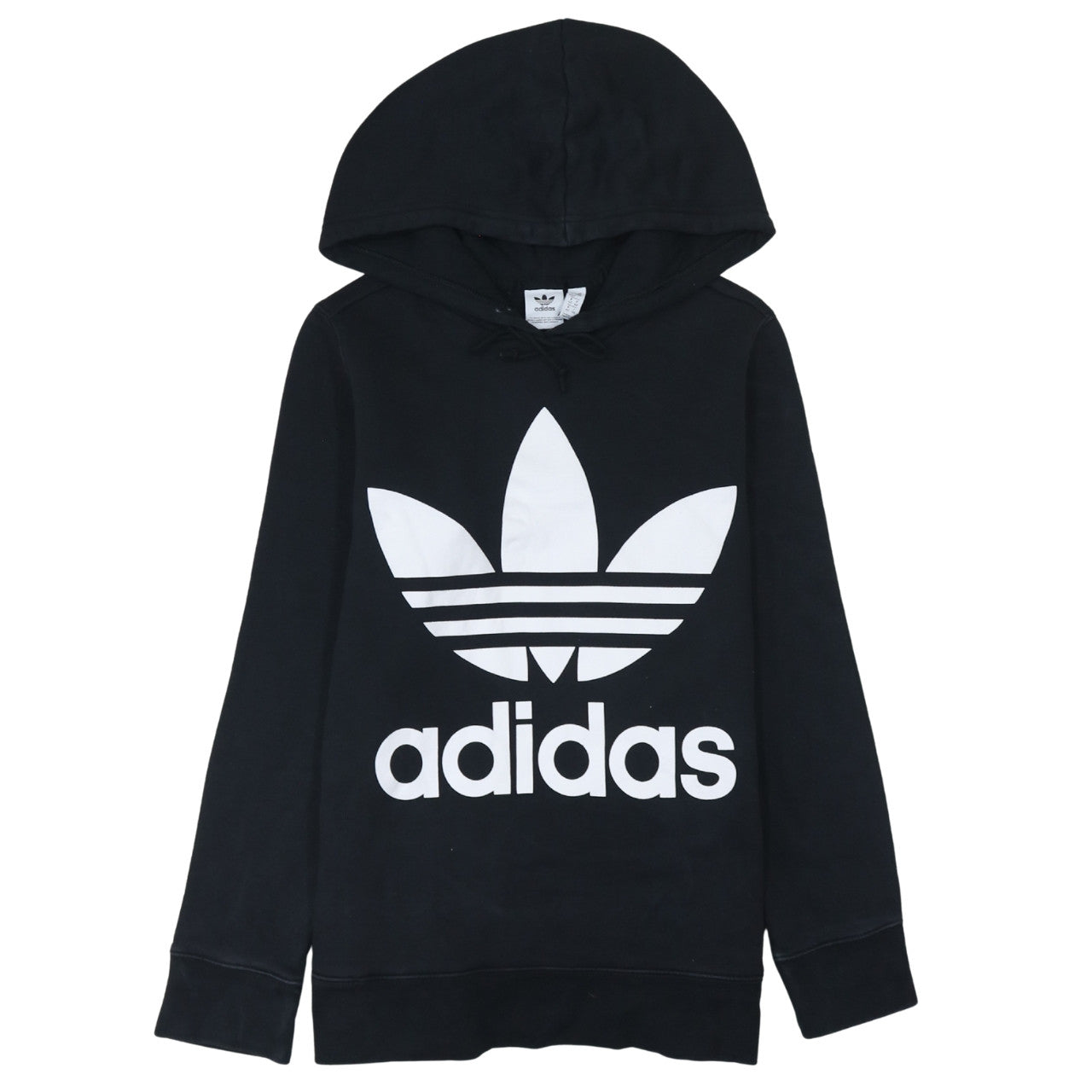 Womens UK Size 16 adidas Black Pullover Hoodie